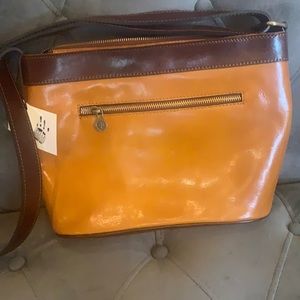 Italian leather Cross body